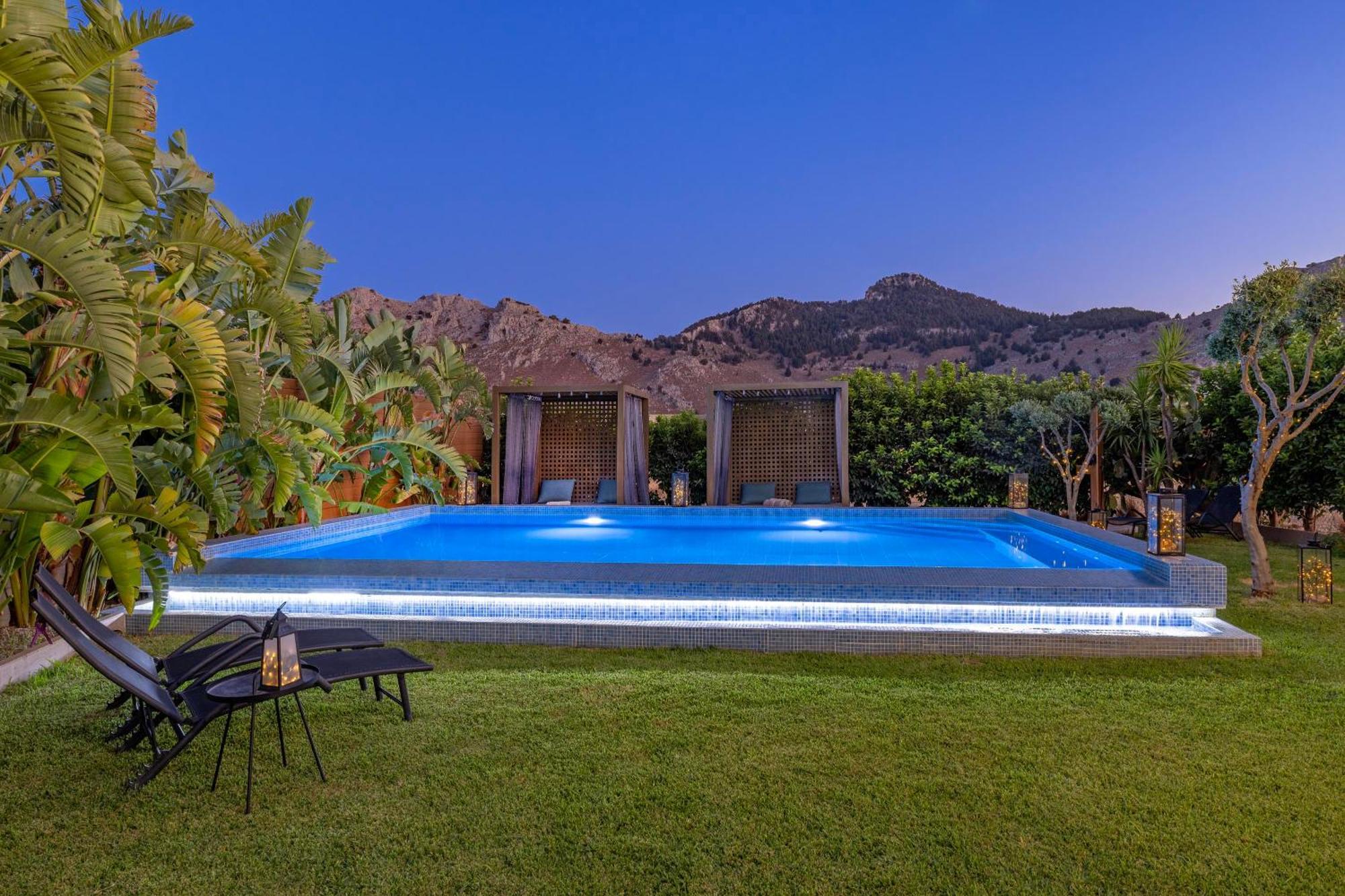 Gaia Blue Villa Kolymbia Exterior photo